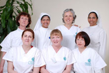 Pflegeteam der gynäkologischen und orthopädischen Station